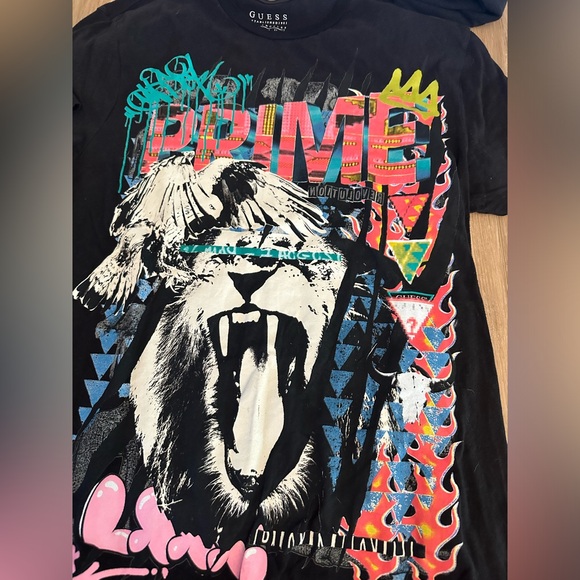 Guess Prime Graphic Tee M - Picture 3 of 4